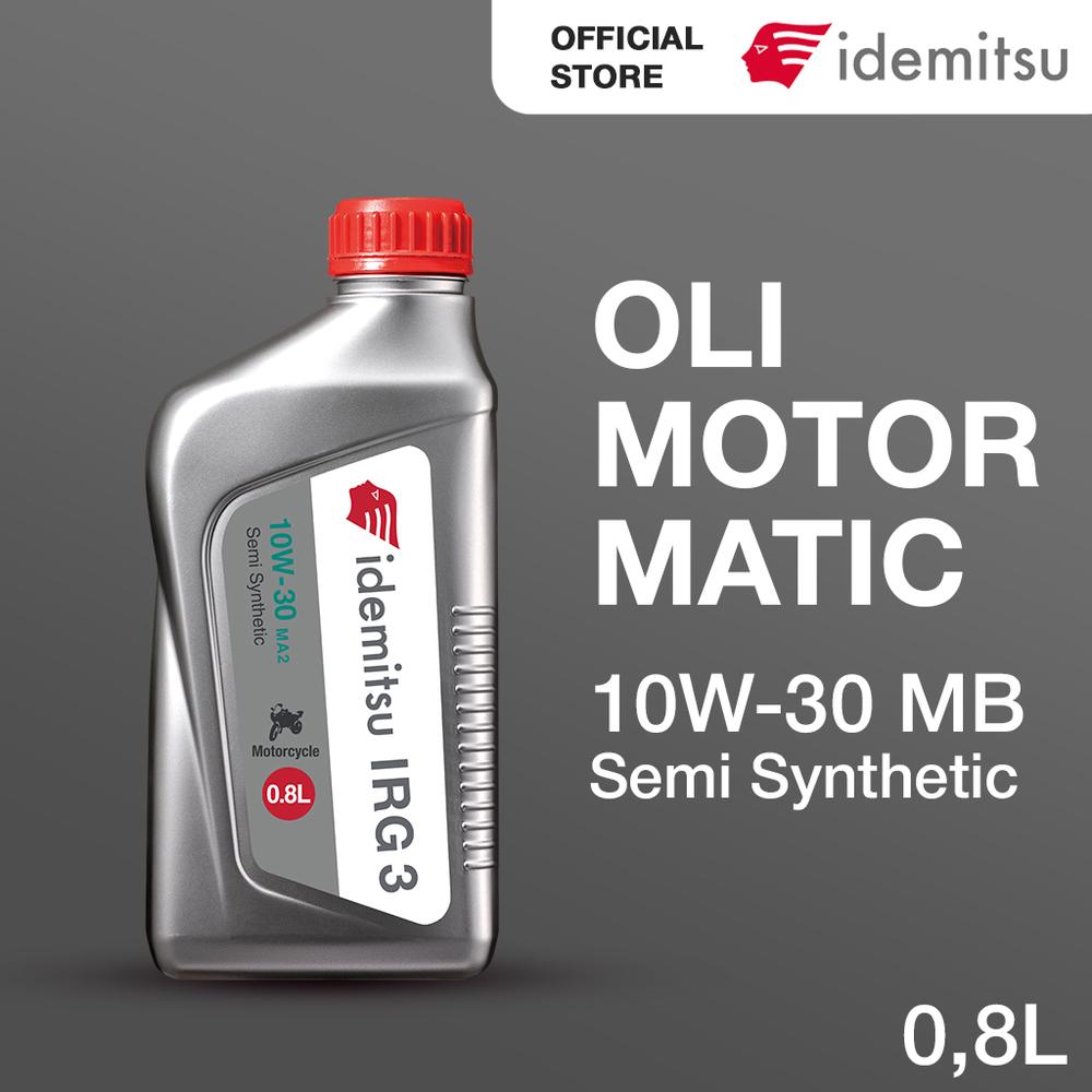 IDEMITSU IRG3 10W-30 MB Synthetic Motorcycle Matic Oil (Oli Mesin Motor Matic) - 1L