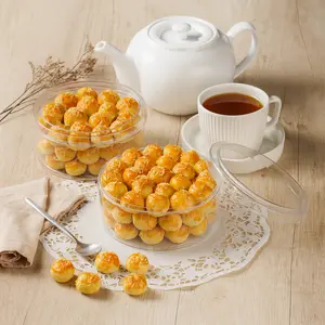 Nastar Keju- Armon Cookies Premium / Kue Kering / Nastar Bulat Dengan Topping Keju / Cemilan Manis
