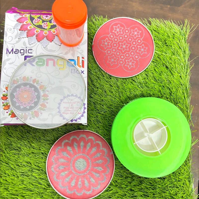 magic rangoli box 10cm ready stock - TikTok Shop Malaysia