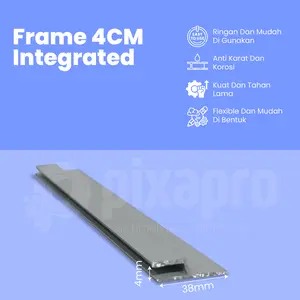 FRAME ALUMINIUM 4CM INTEGRATED