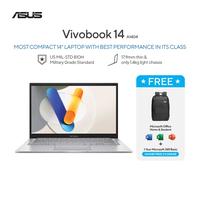 Gambar Asus Vivobook 14 A1404VAP VIPS [Core 5 120U|SSD 512GB|RAM 8GB|Win11|OHS24+365] dari megacom.id Kota Administrasi Jakarta Pusat 1 Tokopedia