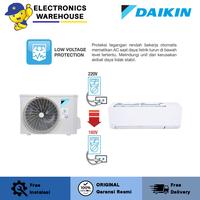 Gambar AC DAIKIN FTC35YV14 + PASANG AC SPLIT 1,5 PK SUPER MINI SPLIT SERIES STANDARD - PASANG Hemat Listrik Putih dari ElectronicWarehouse Kab. Tangerang 5 Tokopedia