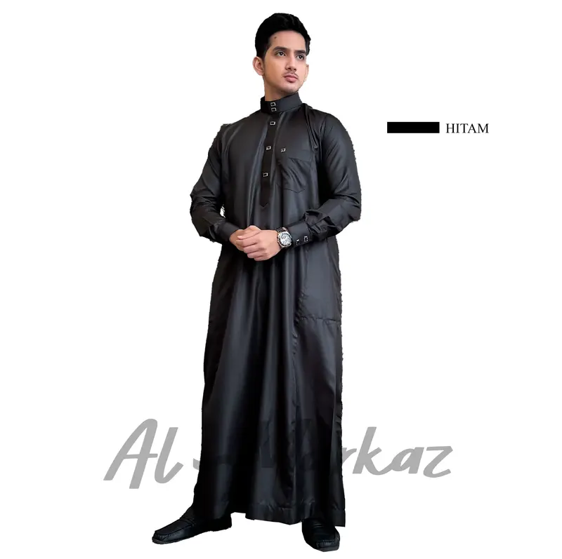 Jubah Pria Muslim Gamis Slimfit "GULAM" Panjang Dewasa 6