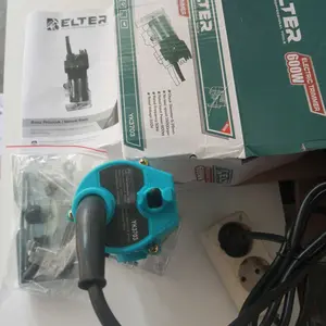 BELTER BISA COD Mesin Router Trimer Profil Kayu 1/4 inch 6.3mm Electric Wood Trimmer YK-3703 600W 220V 35000Rpm Gimpet Murah