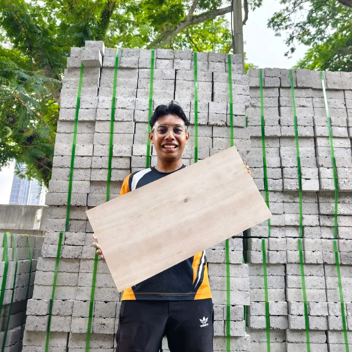 papan blockboard 18mm x 30cm x 60cm