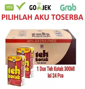 TEH KOTAK ULTRA JASMINE 300 ML - ( 1 DUS ISI 24 PCS)