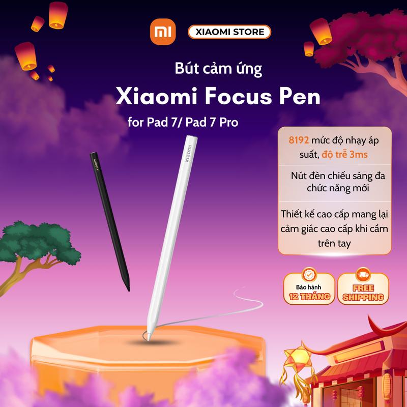 Bút cảm ứng Xiaomi Focus Pen Cho Máy Tính Bảng Xiaomi Redmi Pad 6S Pro - Pad 7 - Pad 7 Pro - Chính hãng bảo hành 12 tháng