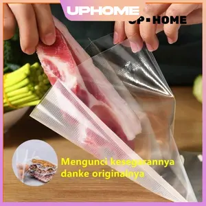 UPHOME Plastik Vacuum Sealer / Plastik Mesin Vakum Makanan Polos Bahan tebal