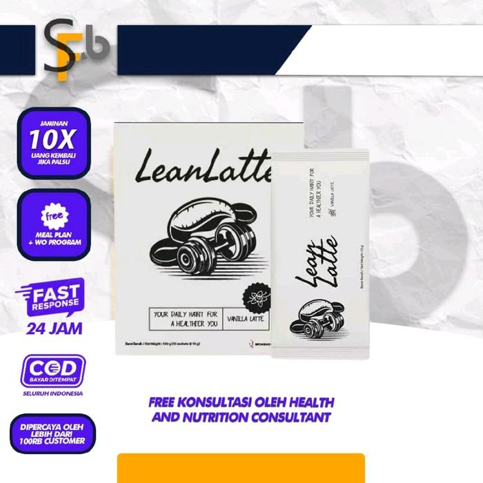 Gambar Kopi Le an Latte Low Fat - 1Box (isi 10sachet) - aren latte dari Suplemenfitnesbio Kota Surabaya Tokopedia