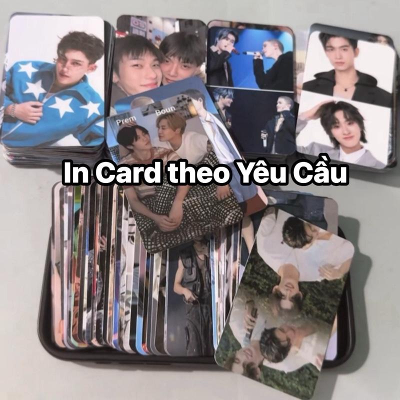  in hình card bo góc theo yêu cầu ép plastic bóng  KT 5.5-8.5  in hình 1 mặt 