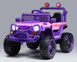 Mainan Mobil Anak MB-GUNUNG Model Gunung Bisa Dinaiki 2 Penumpang Musik Lampu LED USB Bluetooth Remote Control Sabuk Pengaman Anti Kejut Merah