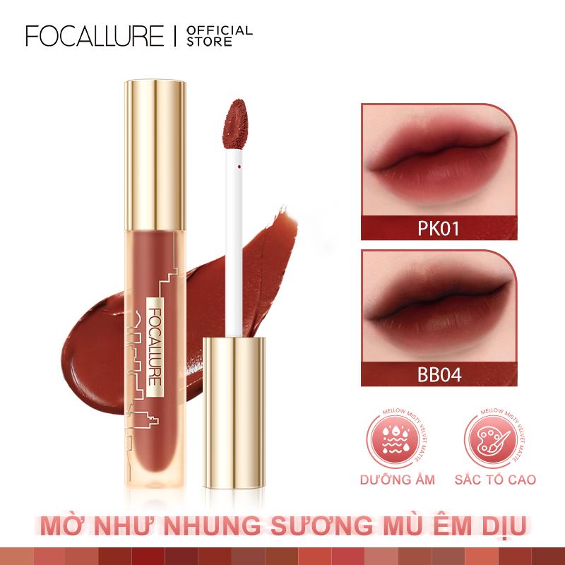 Độc Quyền Phương Sena Mua 1 tặng 1 Sơn Môi Nhung Lì Mờ Focallure # MordenUrban Mềm Mại Và Thoáng Khí Bám Màu Cao Lâu Trôi Mượt Mà Dễ Pha Trộn Phù Hợp Với Phong Cách Mềm Mại Và Dễ Phối Đồ