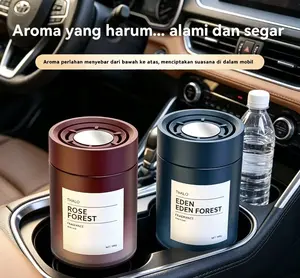 Pengharum mobil dekoratif yang berfungsi ganda sebagai pembersih udara. Mudah diisi ulang aroma, tampilan modis mempercantik kabin. Struktur anti goyang, aman dipakai saat melewati jalan bergelombang.