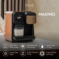 Gambar NOD - Maximo - Smart Capsule Machine - Your All-in-One Drink Maker - Mesin Kopi Kapsul Otomatis Rumahan dari NOD Drink Maker Kota Bekasi 1 Tokopedia