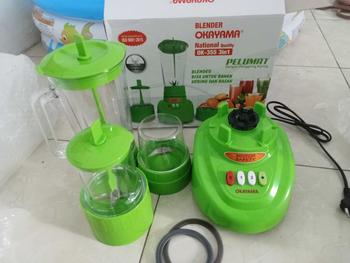 Product Review of BLENDER PLASTIK OKAYAMA BLENDER 3 IN 1 OK-355 3 tabung from R**u k**i 1