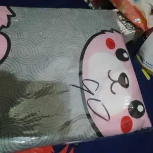 jual sarung Kasur Busa Resleting/Sprei Resleting Homemade Korean Style Aesthetic kotak hitam bahan poliester