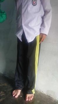 Product Review of Celana Training Panjang Hitam All Size / Anak SD S /  SMP M Standar L / SMA Dewasa XL / Jumbo XXL Hitam from n**k 0