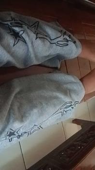 Product Review of BAGGY STAR PANTS CELANA KULOT OVERSIZE Panjang celana skena Wanita Pria Lembut unisex from 🧿** 1