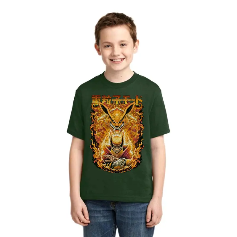 kaos anak 1-12 tahun karakter anime Naruto-Baryon mode 1 bahan lembut katun combed 28s Distro Baju Fashion Sd 3