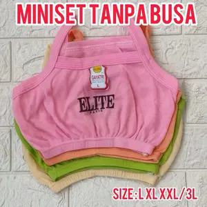 3,6,12Pcs Miniset Elite Bra Remaja Anak Dewasa Remaja Murah Tanpa Busa