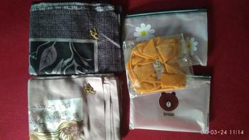 Product Review of (POUCH) PROMO ISI 2 HIJAB SEGIEMPAT MOTIF AZARA VOAL PREMIUM STANDAR PREMIUM LASERCUT LOGO PRINT/ LOGO METAL from F**A 2