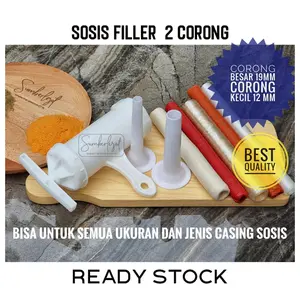 LENGKAP !!!!!!! ECO PACK - Casing Kulit Selongsong Sosis Plastik Selulosa Kolagen Collagen Edible Halal Food Grade