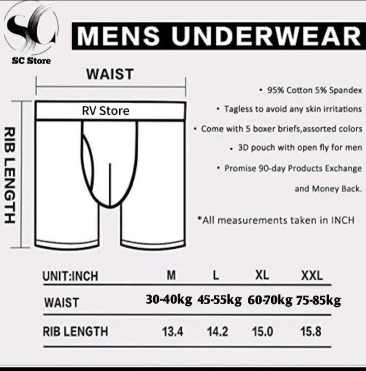Product Introduction of paket hemat isi 5pcs celana dalam UNDERWEAR celana dalam pria dewasa bahan kantun lembut nyaman dipakai terlaris Katun Boxer Cowok Pendek Hitam Karet Kotak 0