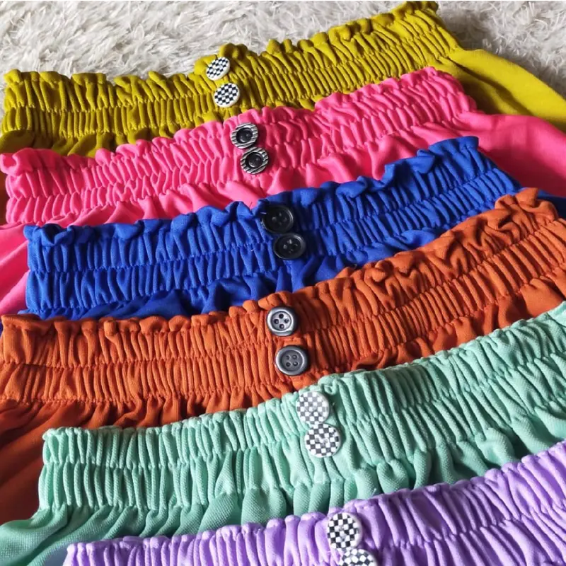 CELANA KULOT KANCING SKUBA 100 ISI 6 PCS Panjang Nyaman 1