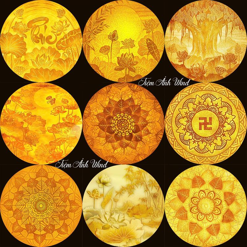 ĐÈN THỜ HÀO QUANG PHẬT _ MẪU TRÚC CHỈ _Tranh trí bàn thờ , Bàn gia tiên , .._ Đèm cắm Điện siêu sáng