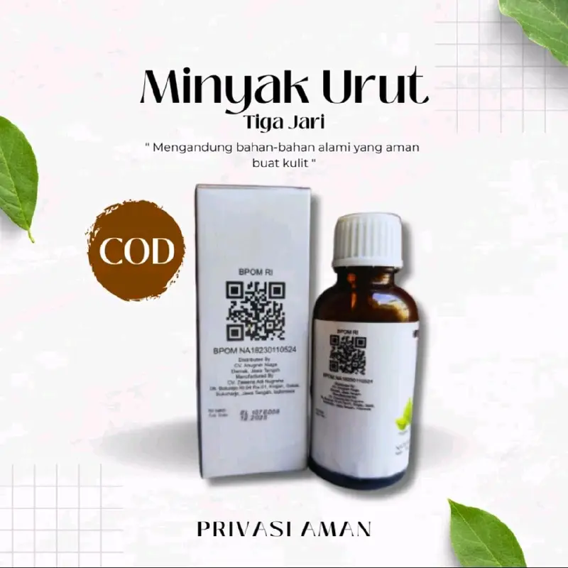 OIL DABUNG Tiga jari BPOM 0