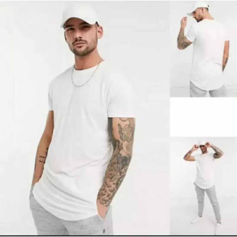 Kaos Kurta Semi Oval Polos Lengan Pendek Premium Terlaris / Kaos Distro Original / Kaos Lengan Pendek / Kaos Murah / Kaos Terlaris Kaos Longline Premium