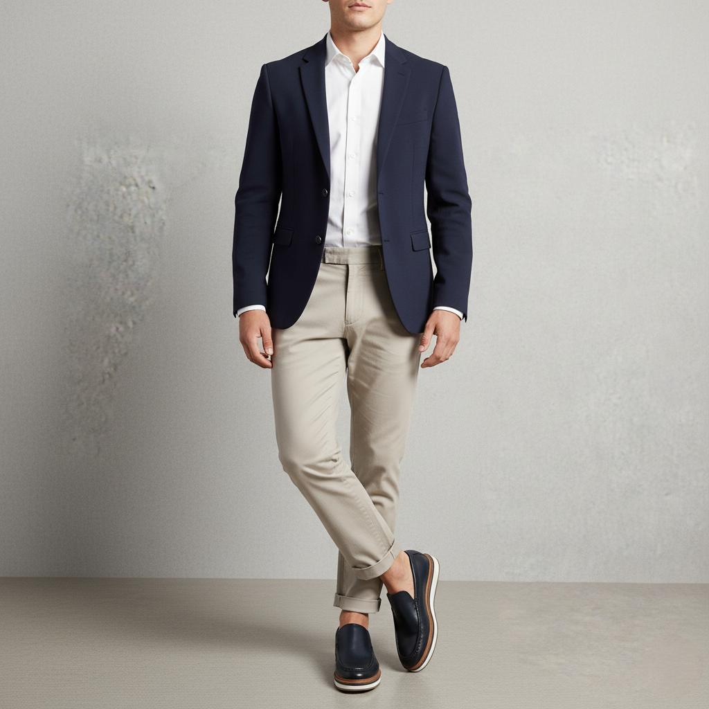 Sapato Masculino Loafer Portofino - Ângulo 3