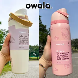 Tumbler Tumblr OWALA 30/32 oz Stainless Steel Water Bottle Botol Air Minum Tahan Dingin Es Tahan Panas