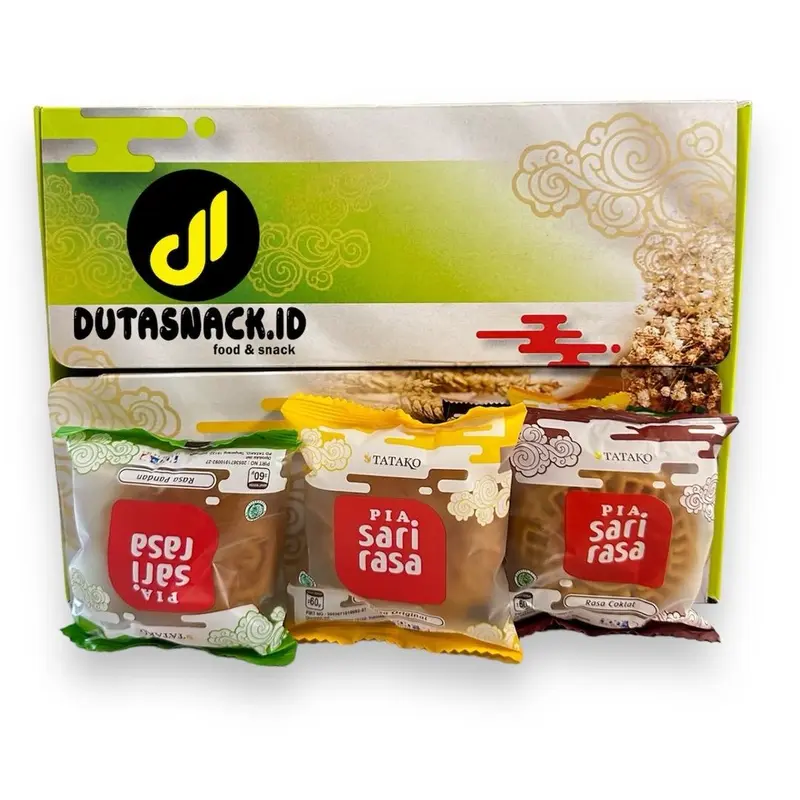 1 karton kue PIA PULEN isi 12 rasa MIX by dutasnack.id 0