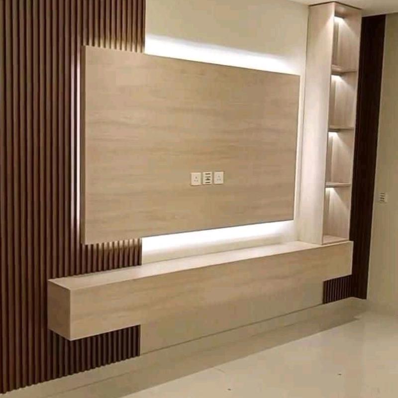 backdrop tv custom bebas pilih model & warna 8