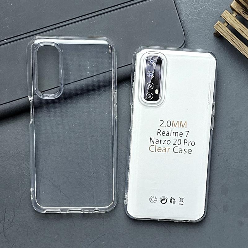 Clear Case 2.0mm Softcase Bening Transparan Case Kompatibel R3alme Narzo 50 5G Narzo 50A Narzo 50I 2