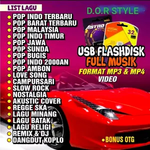 Flashdisk Musik Berbagai Genre Lagu Mp3 Mp4 V-gen Atom Original Resmi - Penyimpanan, Storage