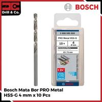 Gambar Bosch Mata Bor HSS-G PRO Metal 4 mm x 10 Pcs dari Drill&Co Kota Administrasi Jakarta Barat 3 Tokopedia