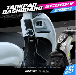 Stiker Pelindung Dashboard Scoopy New 2025 - 2026 Sticker Tankpad Depan Scoopy New 2025 -2026 Motorcycle stiker scoopy keren