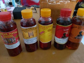 Product Review of Paket 4 pcs Minyak Urut Dayak Kalimantan Tubuh - Akar Seluang Belum, Ginseng Hutan, Sereh & Palawija - herbal Gatal from J**i P** 0