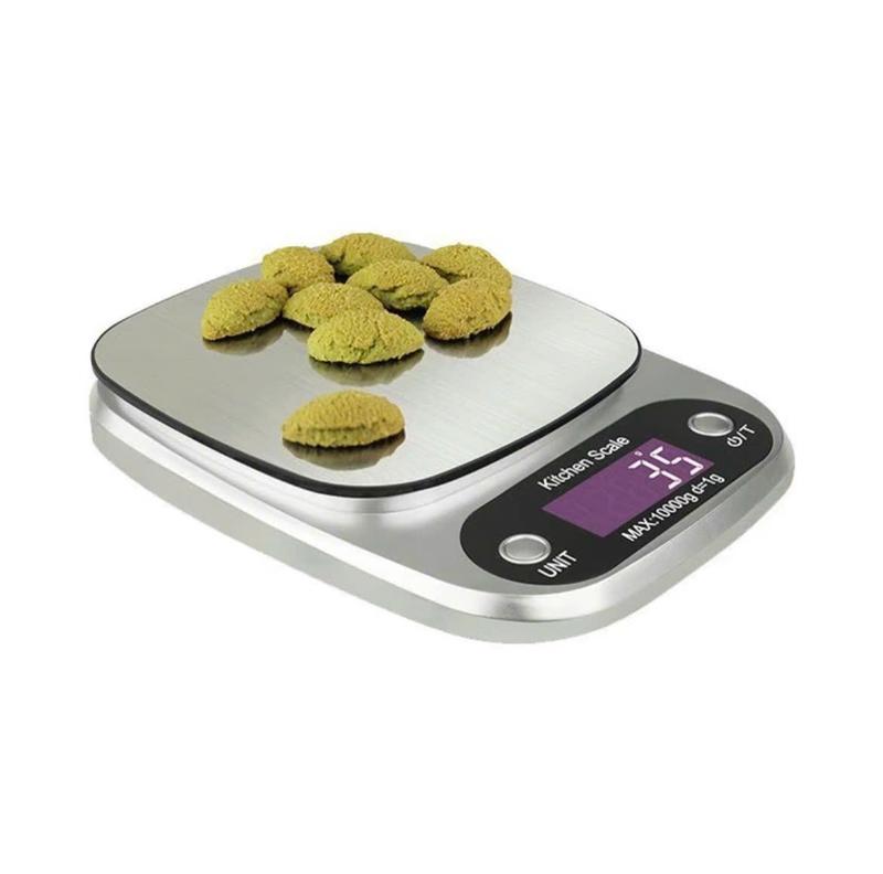 Cân Tiểu Li, Cân Điện Tử Nhà Bếp Mini Đinh Lượng 1g-10kg , Có Độ Chính Xác Cao, Có Tính Năng Trừ Bì , Tặng Kèm 2 Cục Pin 5