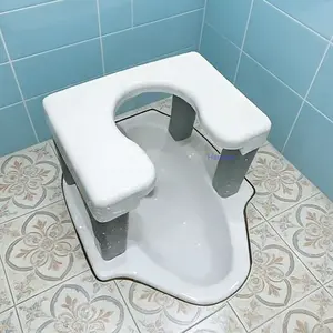 Terbaru Toilet duduk Kursi Toilet Jongkok Bahan Plastik Tebal Anti Slip Toilet
