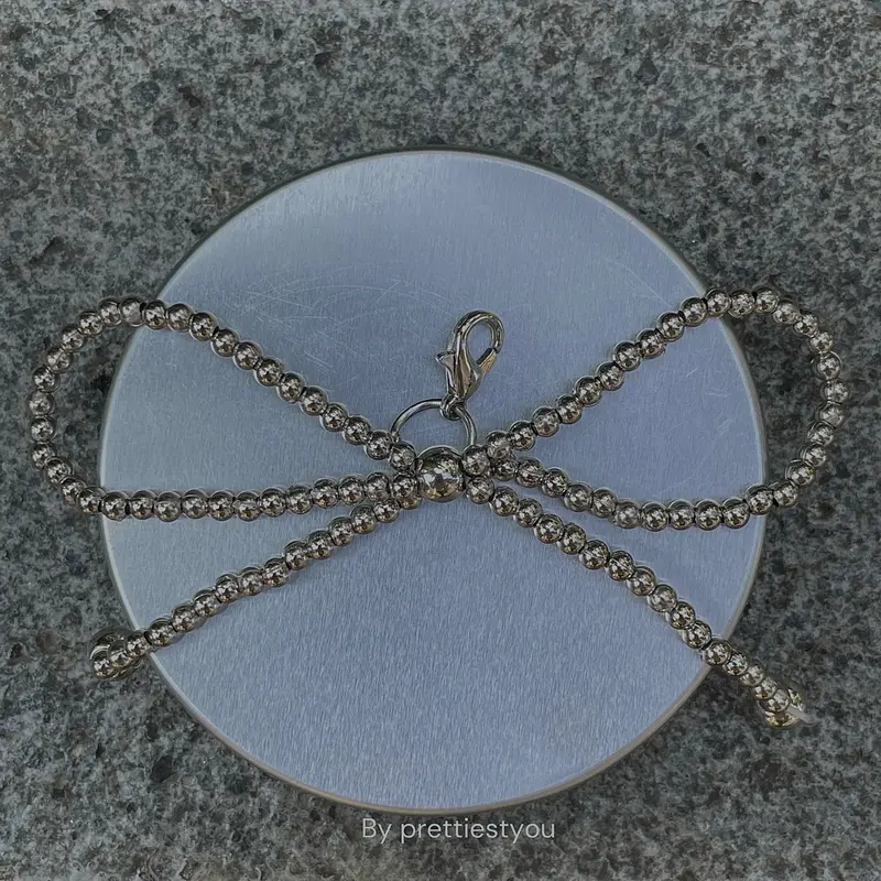 Shoecharm set aesthetic ribbon 3