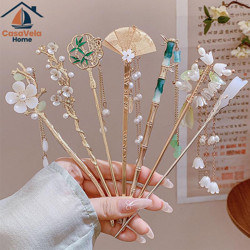 Trâm Cài Tóc Phong Cách Cổ Điển, Cổ Trang, Hiện Đại Phụ Kiện Trang Trí Dành Cho Nữ