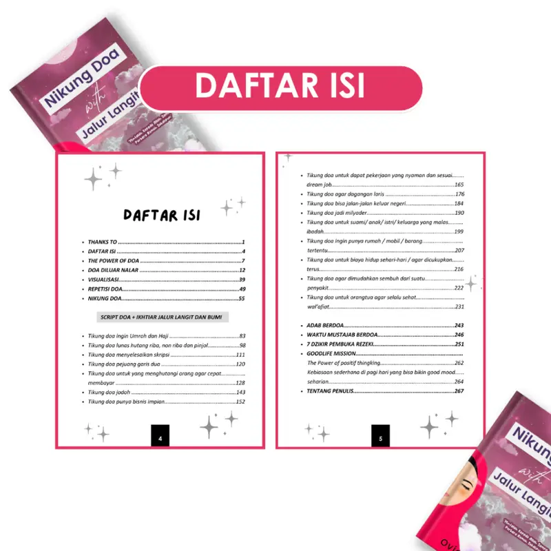 BUKU NIKUNG DOA DENGAN JALUR LANGIT ORIGINAL BY OVIE SYAMSIAH GRATIS ONGKIR 5