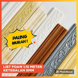 Wall Border List Wallborder Foam 3D Walpaper List Foam Stiker Dinding List dinding 3D 1.15 Meter