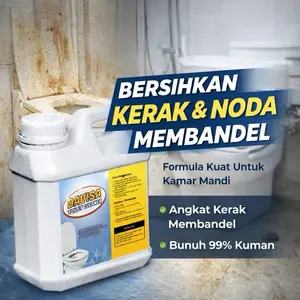Cairan Pembersih Kerak Kamar Mandi dan Wajan Porcelain Cleaner Ampuh Tanpa Sikat untuk Keramik Stainless dan Plastik