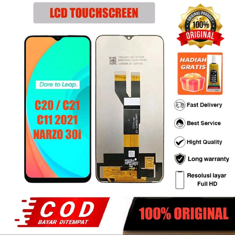 LCD T0UCHSCREEN Rillme C20 / C21 / C11 2021 / NARZ0 3Oi FULLSET 0RIGINAL 0