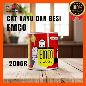 [READY] CAT EMCO LUX KEMASAN MINI ATAU 200GR / CAT KAYU ATAU BESI / CAT EMCO LUX TAHAN LAMA / REKOMENDASI CAT BERKUALITAS DAN MURAH / REKOMENDASI CAT KAYU DAN BESI BAGUS