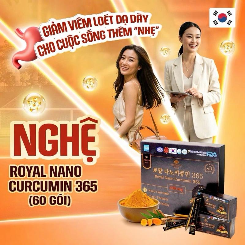 (60 GÓI) Royal Nano Curcumin 365 - Nghệ Nano Curcumin
